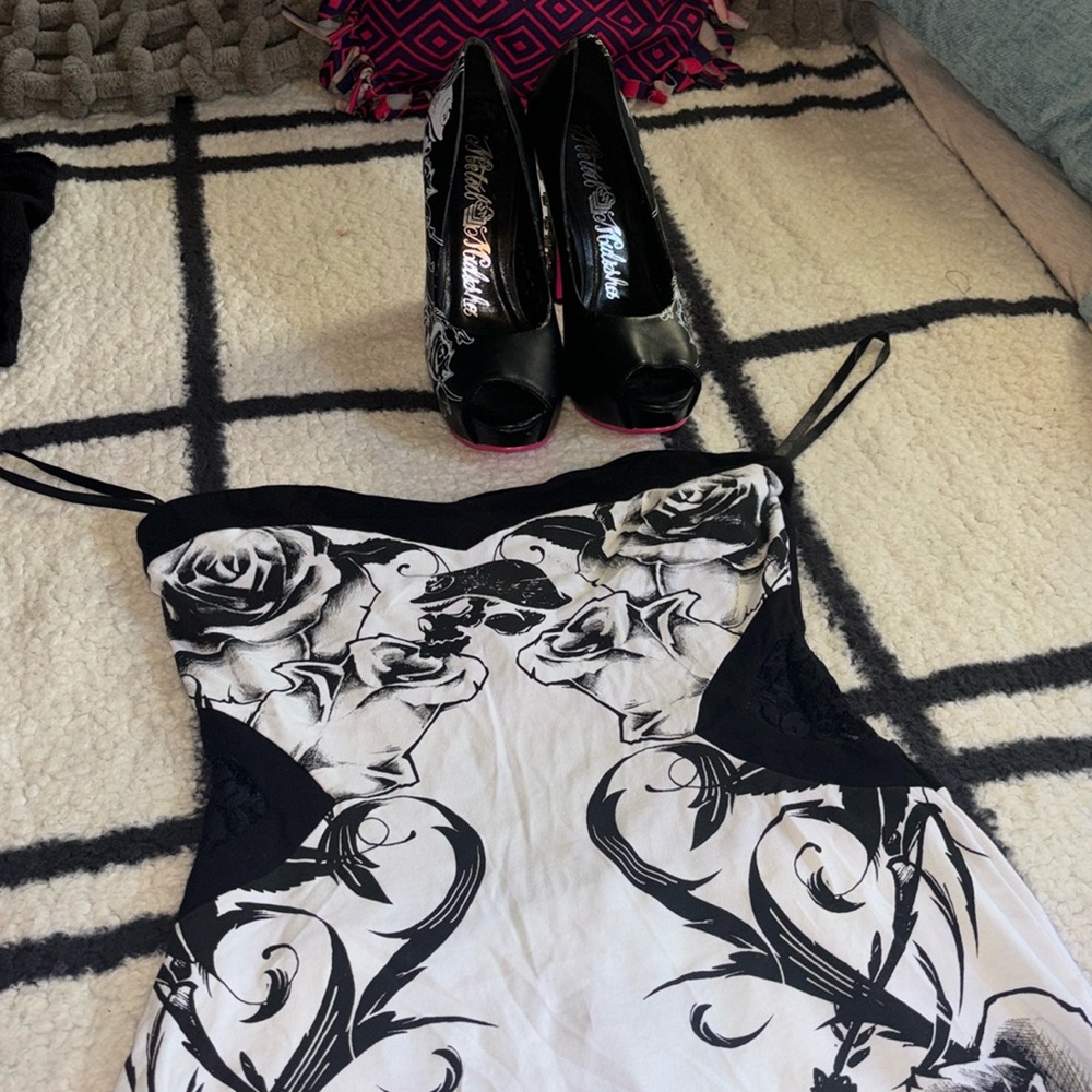 Metal Mulisha Matching Dress & Heels